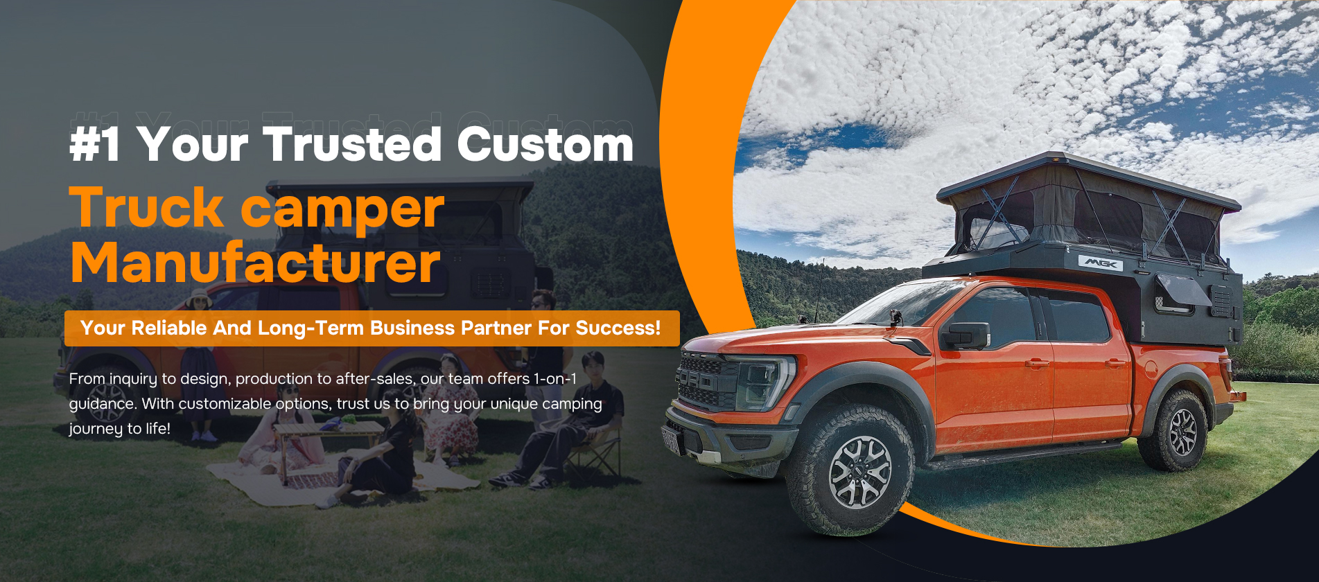 Fabricante de caravanas de aluminio para camiones