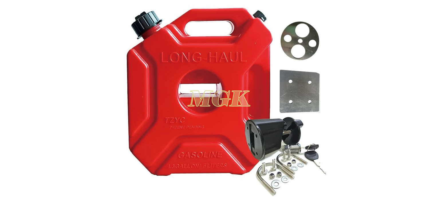 Barril de gasolina para coche de 1/2/3/5/8 galones con tracción en las cuatro ruedas