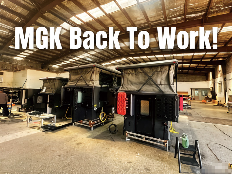 El equipo de MGK ha vuelto oficialmente al trabajo. ¡No dude en consultarnos!