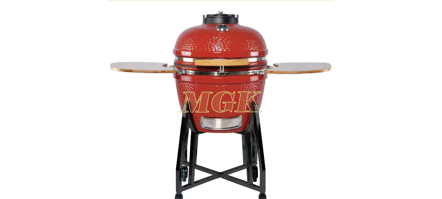 Parrilla de barbacoa de cerámica Kamado para cocina exterior