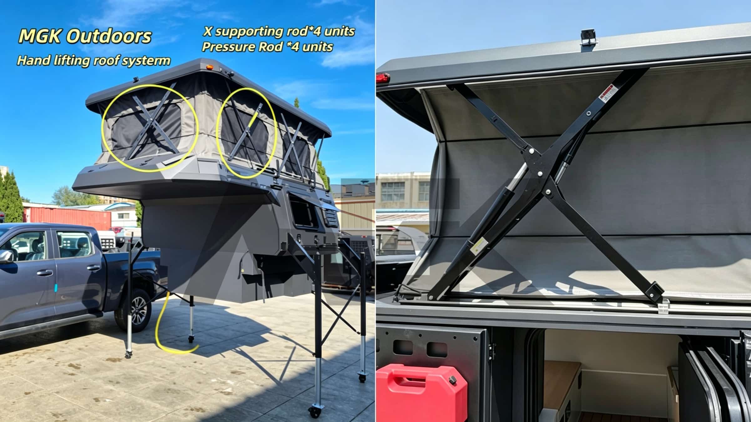 Pop-up tent system Pop-up tent system